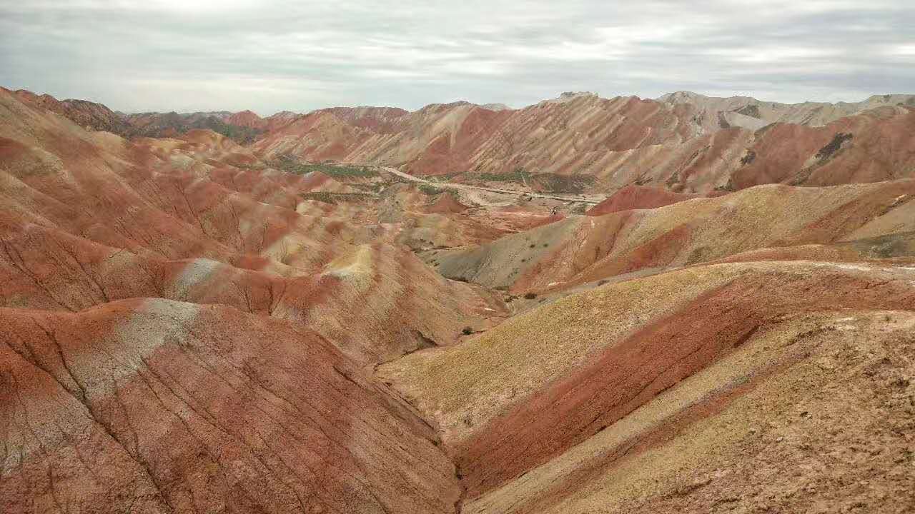 张掖丹霞地貌